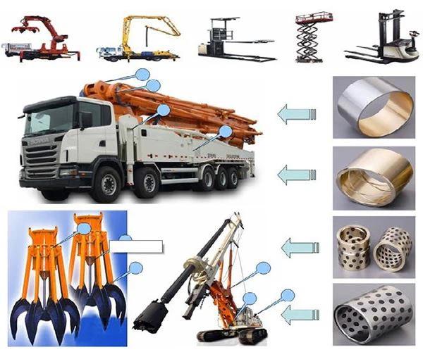 JDB650固体润滑嵌入式衬套应用